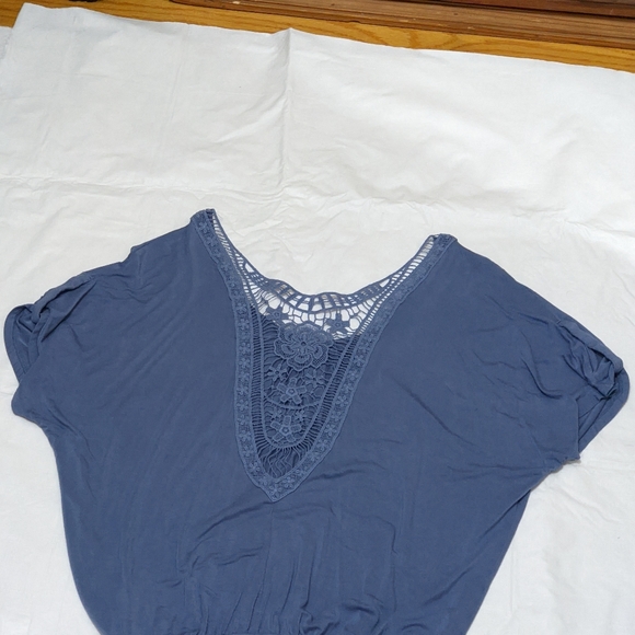 Lascana for Venus Short Sleeve Shirt Size Md 100% Cotton - Picture 2 of 5